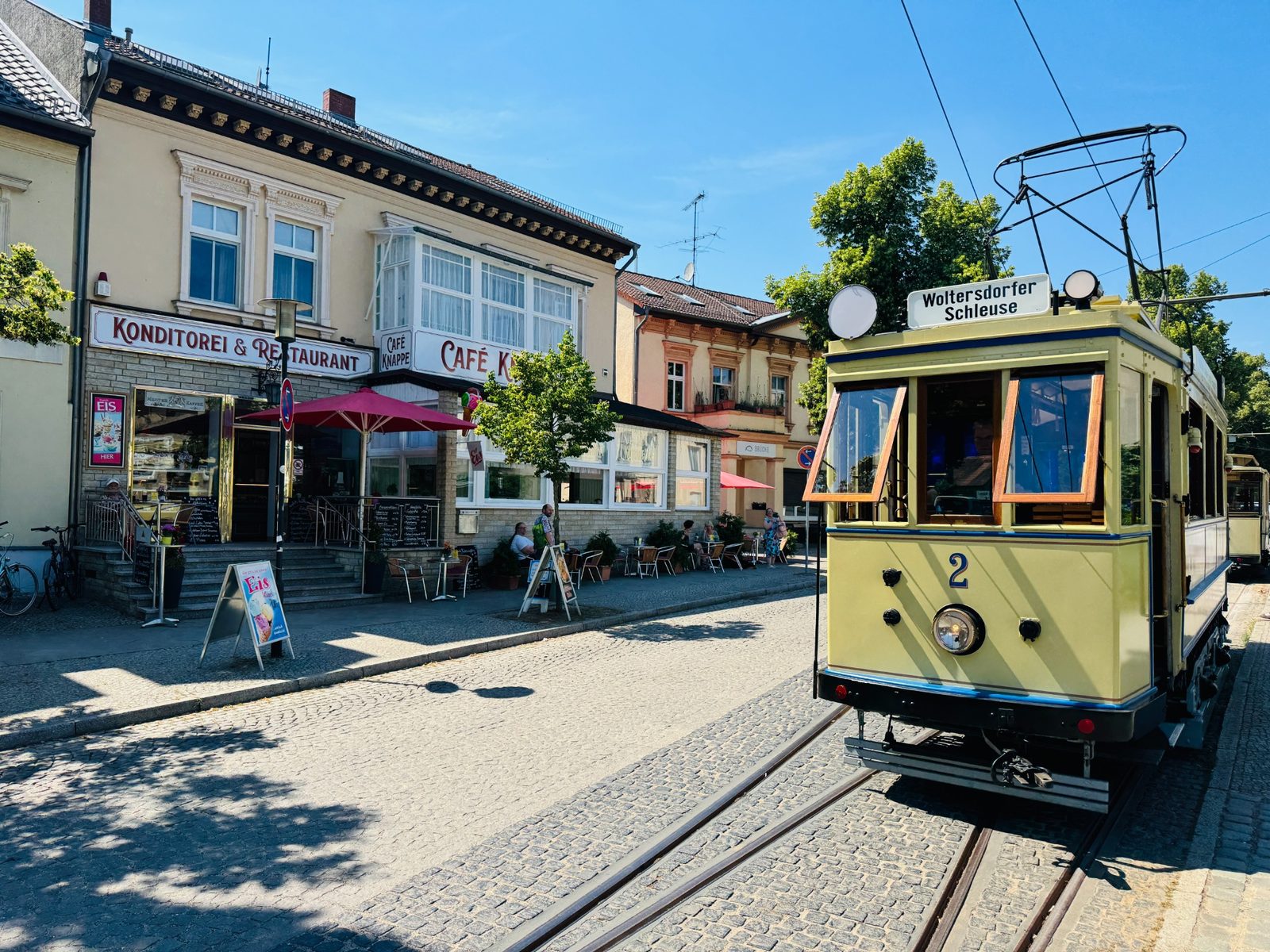Café Knappe an der Woltersdorfer Schleuse